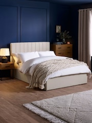 Julian Bowen Oatmeal Aylen Ottoman Storage Bed - Image 1 of 6