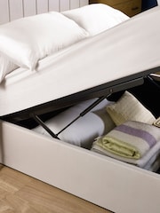 Julian Bowen Oatmeal Aylen Ottoman Storage Bed - Image 5 of 6