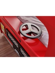 Julian Bowen Red Lacquer London Bus Bunk Bed - Image 4 of 7