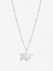 Inicio Sterling Silver Plated Graduation Pendant Gift Box - Image 1 of 1