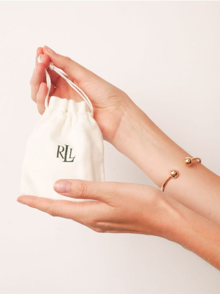 Lauren Ralph Lauren Gold Tone Erinite Baguette Pendant - Image 2 of 2