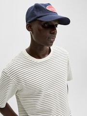 JACK & JONES Striped Knitted T-Shirt - תמונה 3 מתוך 7