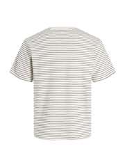 JACK & JONES Striped Knitted T-Shirt - תמונה 7 מתוך 7