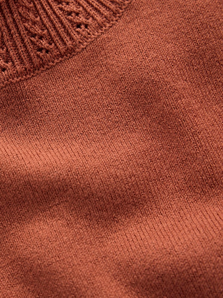 Boden Brown Emilia Cotton Crew Jumper - Image 6 of 6 Boden Brown Emilia Cotton Crew Jumper - Image 6 of 6