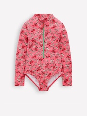 Boden Pink Long Sleeve Swimsuit - Image 1 of 3