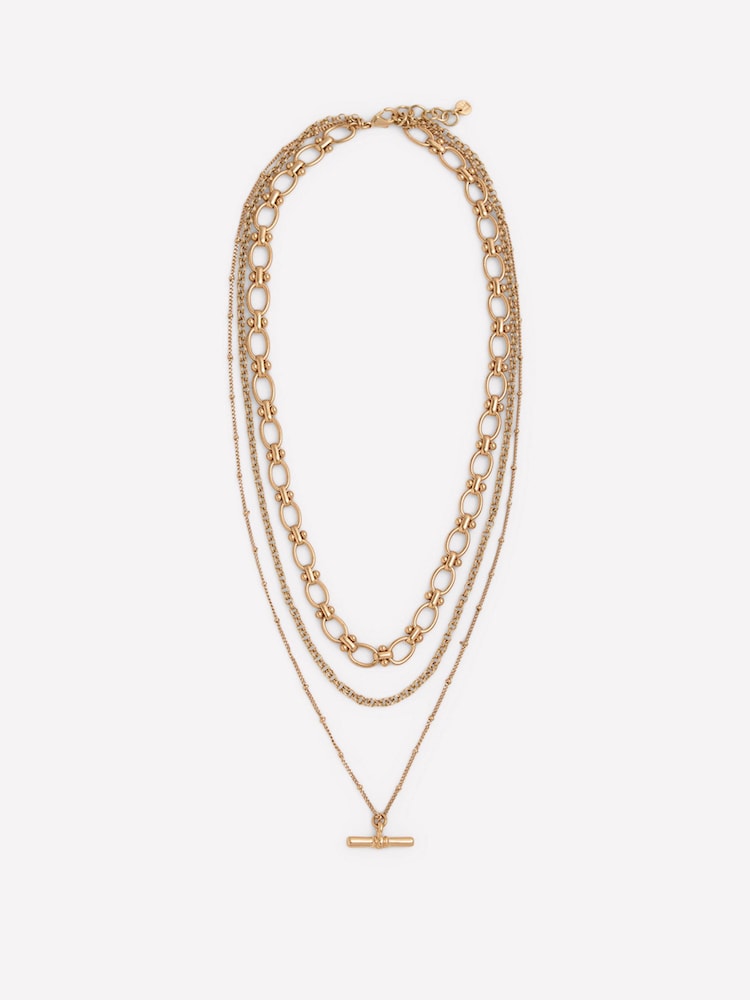 Boden Tone Layering Necklace - 圖片 2/3