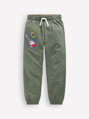 Boden Green Badge Joggers - Image 1 of 3
