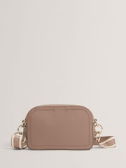 Ted Baker Grey Lucelee Webbing Leather Cross-Body Bag - Image 2 of 5