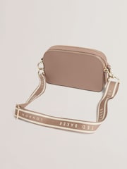Ted Baker Grey Lucelee Webbing Leather Cross-Body Bag - Image 4 of 5