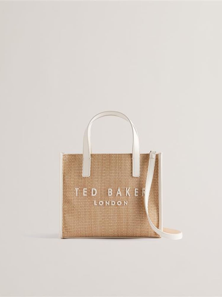 Маленькая сумка из искусственной рафии Ted Baker Paolina - Изображение 1 4