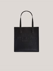 Ted Baker Black SEACON Crosshatch Small Icon Bag - Image 1 of 5