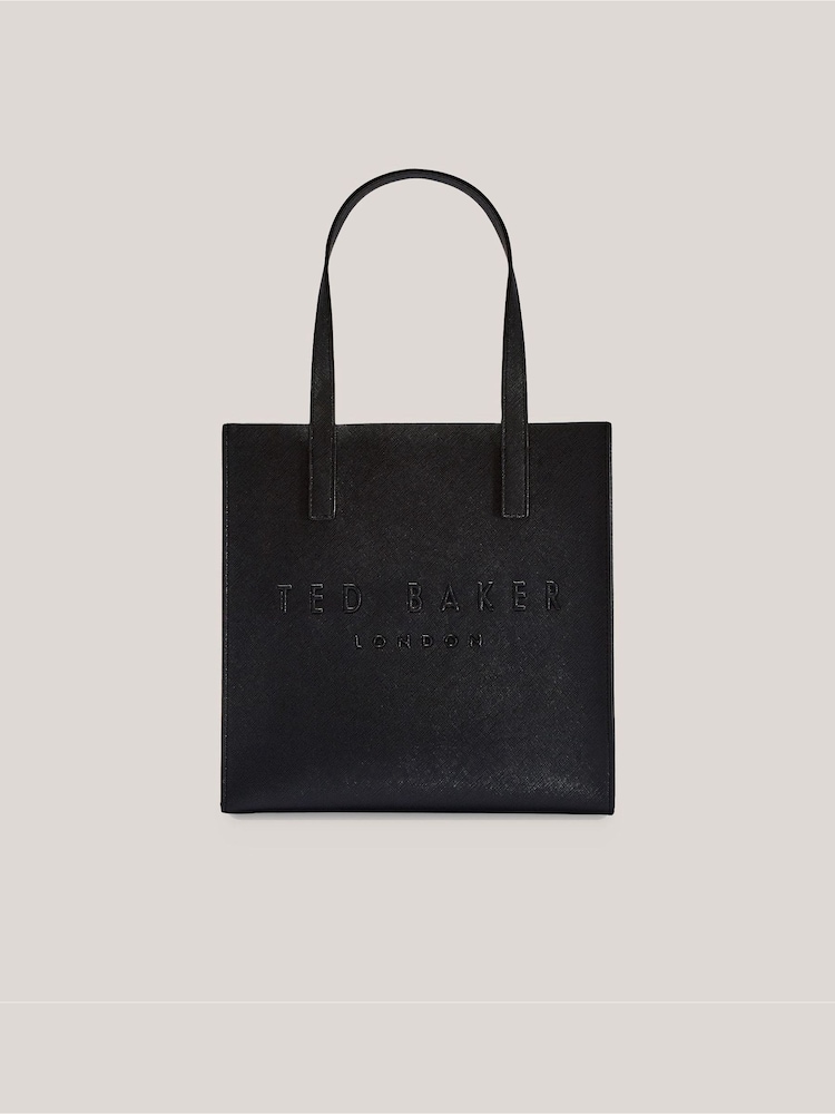 Ted Baker Black SEACON Crosshatch Small Icon Bag - Image 1 of 5