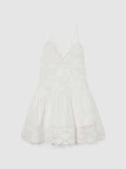 Reiss White Dress - Image 2 of 7