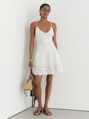 Reiss White Dress - Image 4 of 7