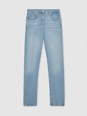 Reiss Light Blue Aubrey Slim Straight-Leg Jeans - Image 2 of 10