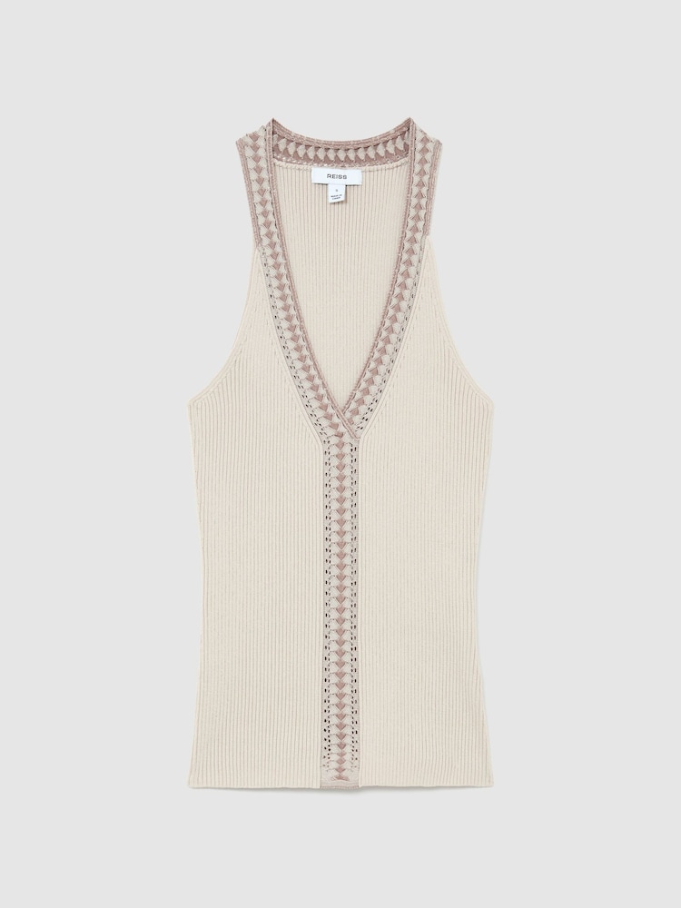 Reiss Natural Vest - Image 2 of 6