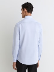 Хлопковая столовая рубашка классического кроя Reiss Marcel Reg - Изображение 5 6