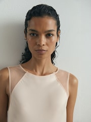 Atelier Satin Cape Maxi Dress - Image 7 of 11