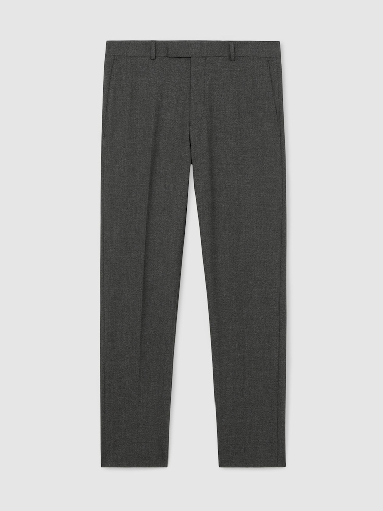 Reiss Graduate Check Tailored-Fit Suit Trousers - 圖片 2/6