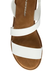 Weiß - Dunlop Twin Strap Sandals - Bild 4 von 4