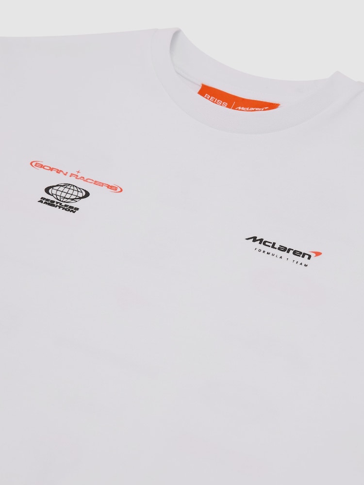 McLaren Racing Relaxed Logo T-Shirt Unisex-Fit - Image 1 of 3