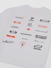 McLaren Racing Relaxed Logo T-Shirt Unisex-Fit - Image 2 of 3