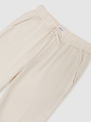 Pantalones con cordón en mezcla de lino Andros de Reiss - Imagen 3 de 3