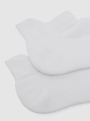 Weiß - Reiss Luca Cotton-Blend Trainer Socks - Bild 2 von 3