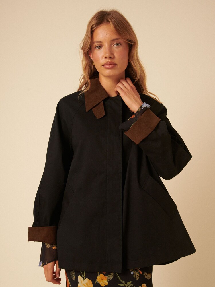 Nobodys Child Black Freddie Barn Coat - Image 1 of 5