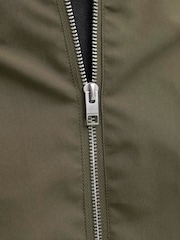 JACK & JONES Brown Bomber Jacket - Image 5 of 5