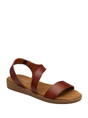 Braun - Dunlop Twin Strap Sandals - Bild 1 von 4