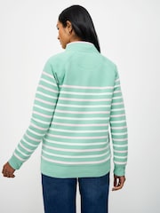 綠色 - Crew Clothing Company半拉鏈運動衫 - 圖片 2/5