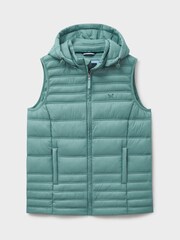 أزرق على أخضر - جيليه مبطن خفيف الوزن من Crew Clothing - صورة 5 من 5