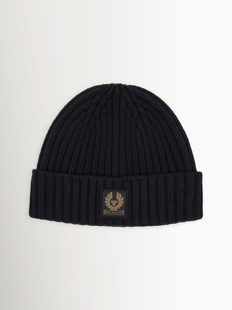 Belstaff Black Watch Beanie Hat - Image 1 of 3