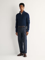 Belstaff Westport Quarter Zip Jumper - Image 3 of 5