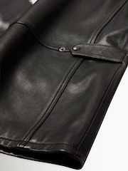 Belstaff Black Competitor Leather Jacket - Image 5 of 5