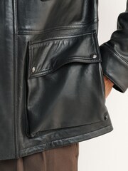 Belstaff Competitor Leather Jacket - Bild 6 von 11