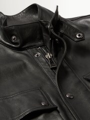 Belstaff Competitor Leather Jacket - Bild 8 von 11