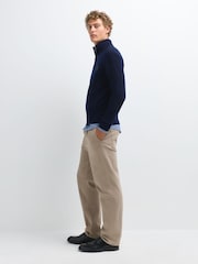 Suéter Belstaff Colden Merino con cremallera de un cuarto - Imagen 4 de 8