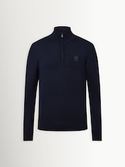 Suéter Belstaff Colden Merino con cremallera de un cuarto - Imagen 6 de 8
