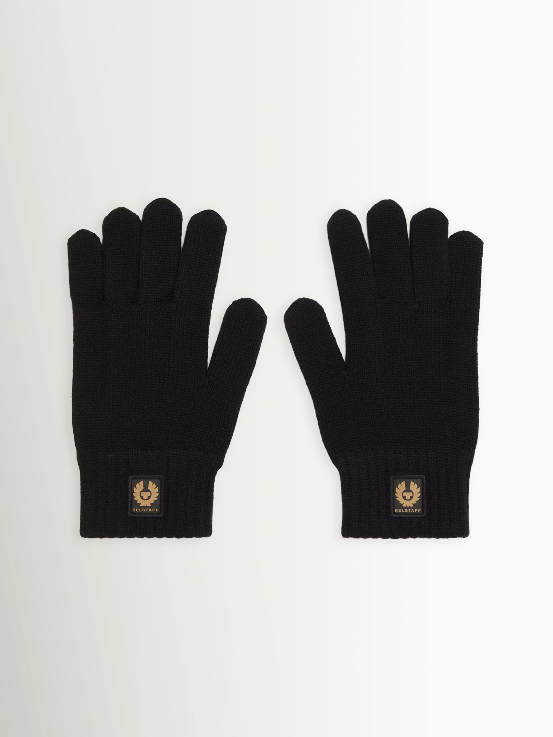 Belstaff Men's Fleece Gloves - Black - Image 3
