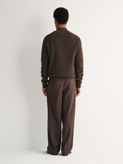 بني - كنزة بربع سحَّاب من Belstaff Bradwell - Image 4 of 6