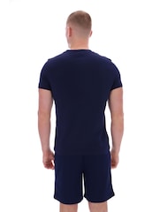 Sergio Tacchini Navy Blue Master Crew Neck T-Shirt - Image 2 of 4