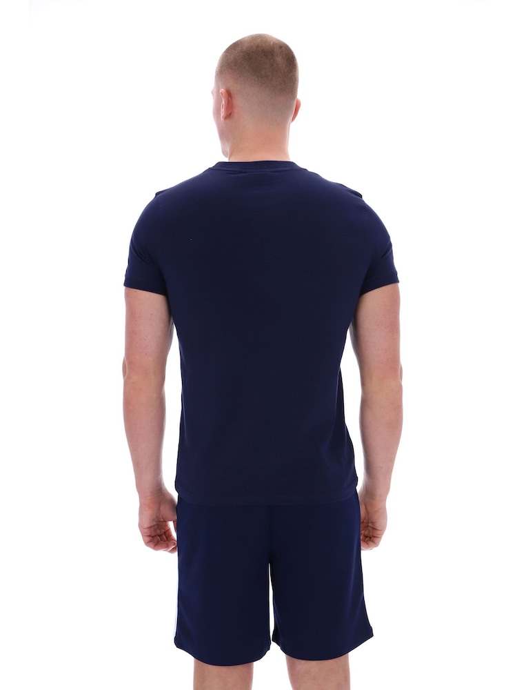 Sergio Tacchini Navy Blue Master Crew Neck T-Shirt - Image 2 of 4