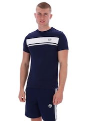 Sergio Tacchini Navy Blue Master Crew Neck T-Shirt - Image 3 of 4