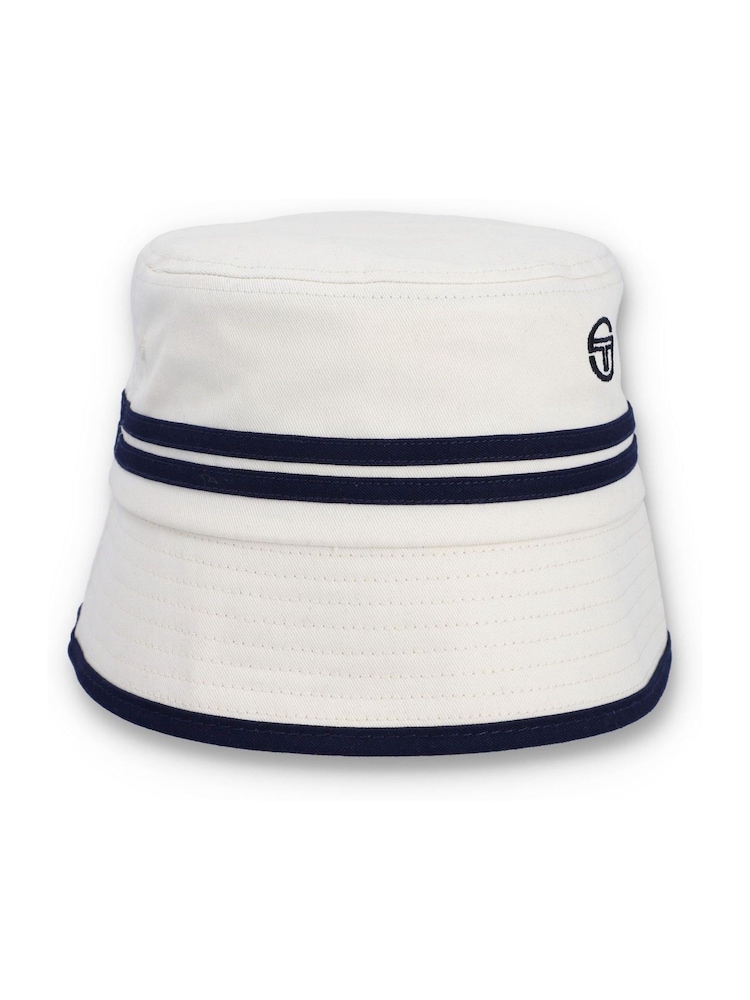 Sergio Tacchini Cream Newton Bucket Hat - Image 1 of 4