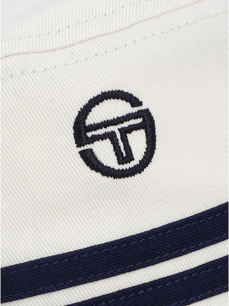 Buy Sergio Tacchini Cream Newton Bucket Hat from the Next UK online shop