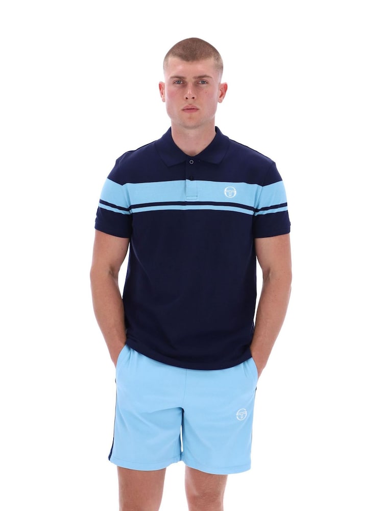Sergio Tacchini Blue Young Line Polo Shirt - Image 1 of 4