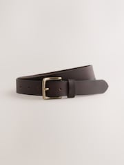 Oxblood Brown Casual Leather Belt - Image 2 of 4