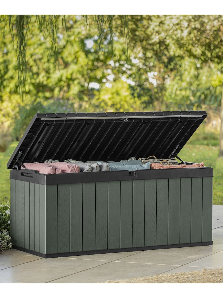 Keter Green Darwin 454L Garden Storage Box - Image 2 of 2 Keter Green Darwin 454L Garden Storage Box - Image 2 of 2